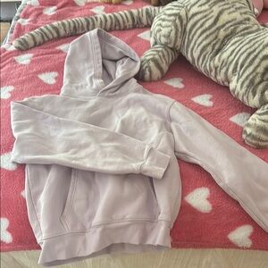 light pink/ purple TNA hoodie